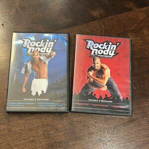 DVDs ROCKIN' BODY Shaun T's Dance Party Beach Body Fitness Workout 2 DVDs
